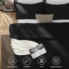 CozyLux King Size Comforter Sets - Black Comforter King Size,