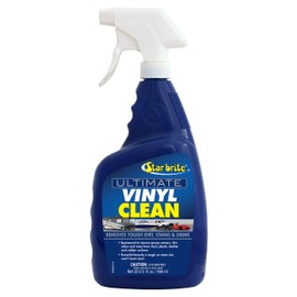 STAR BRITE Ultimate Vinyl Clean Spray - Multi-Surface Cleaner for Auto, RV, Home & Boat Upholstery - Vinyl, Rubber, Leather, Plastic + Interior & Exterior Trim - 32 OZ (096232)