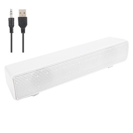 Bluetooth 5.0 Computer Speaker Wireless Speaker SADA  V-103 for Desktop PC / Cell PhoneWhite