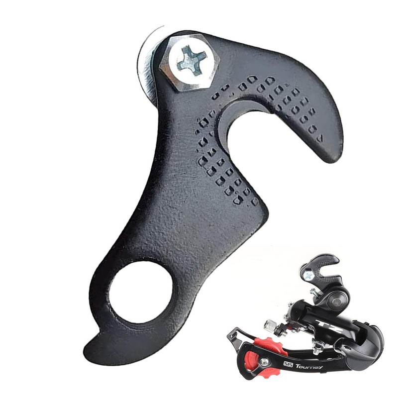 Rear Tail Hanger,Aluminium Alloy Rear Derailleur Hanger Dropout Lug Pull
