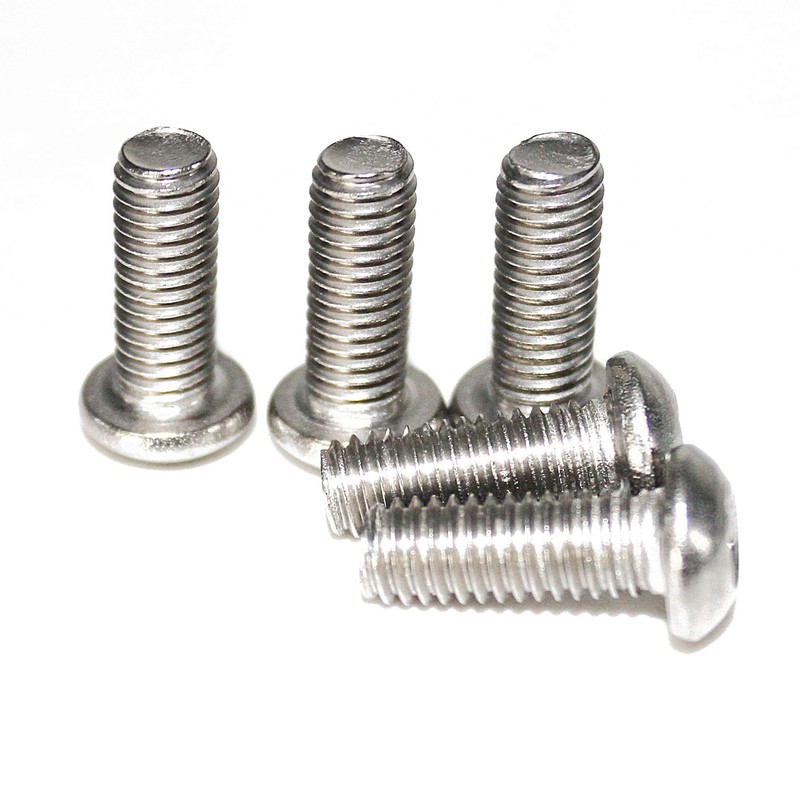 ISO 7380-1 Flat Head Screws Hexagon Socket Full Thread A2