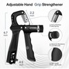 Grip Strength Trainer Kits (5 Pack), Forearm Strengthener with Adjustable