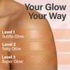 GLIMMER GODDESS Body Shimmer Butter for Glowing Skin, Bronze Super,