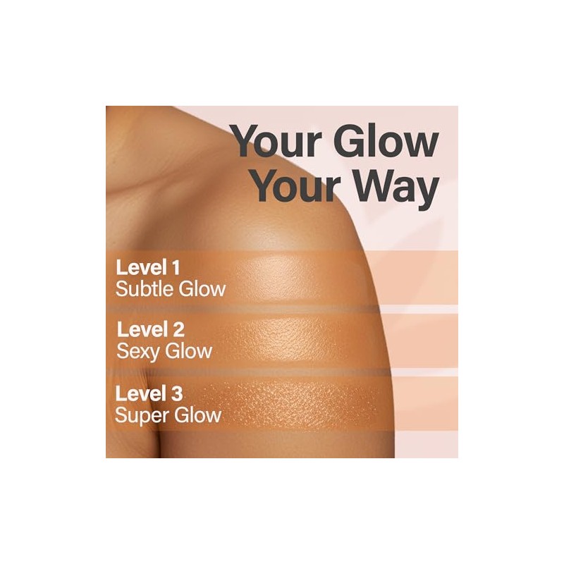 GLIMMER GODDESS Body Shimmer Butter for Glowing Skin, Bronze Super,