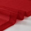 SpaceDresser - Cortinas transparentes de 4 paneles rojas de 208