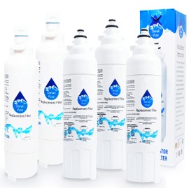 5-Pack Replacement for LG LSXS26386S Refrigerator Water Filter - Compatible with LG LT800P, ADQ73613401 Fridge Water Filter Cartridge