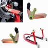 2 Pcs Motorcycle Stand Adapter Rear Wheel V Shaped Bracket