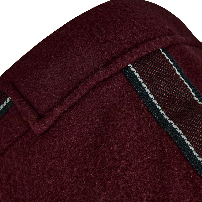 HORZE Kiel Fleece Cooler - Dark Red - 69 in