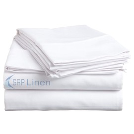 SRP Linen Sale New 4-Piece Sheet Set with 9'' Deep Pocket Solid Pattern, 800 Thread Count Egyptian Cotton