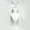 osseoca Gold Ship Cosplay Wig Silver gray with ears