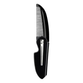 Beard Comb Portable Mustache Styling Brush Handmade Folding
