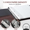 Marspark 2 Pcs Vintage Hardback 3 Ring Binder Professional Leather