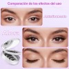 2 Pares Pestañas Postizas Naturales Magnética Reutilizable