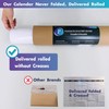 Party Funny Jumbo Dry Erase Yearly Whiteboard Wall Calendar, 55"