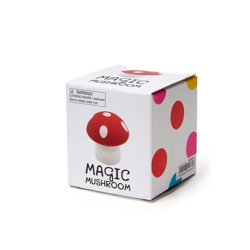 Legami - Eraser with Sharpener Magic Mushroom, 0.5x5 cm, Red