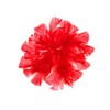 Barrilito Paquete de plumas naturales color rojo, contenido 18 gramos.