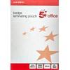 5 Star Laminating Pouches 250 Micron for Badge size [67x98mm]