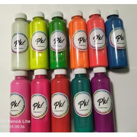 PK Maquillaje Líquido Para Aerógrafo Pk De 65 Ml Neón
