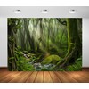 CORFOTO 2.1x1.5m Tropical Jungle Forest Backdrop Jungle Forest Photography Backdrop