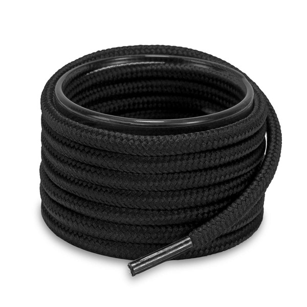 Shoemate Solid Color Round Shoe Laces for Sneakers, Boots and