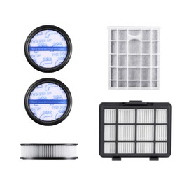 EUREKA Stylus Elite NEC490 Vacuum Cleaner Filter Kit, HEPA Filter, Filter Floss Assembly, HEPA Assembly, Filter Floss