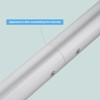 10FT Modern Aluminum Handrail Set, handrails for Indoor Stairs,Deck,Slope, Wall