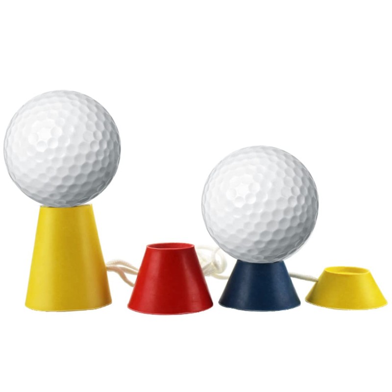 Winter Golf Tees Rubber Tee for Mat with 4 Different