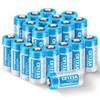 Mihobatt 20-Pack CR123A 3V Lithium Batteries 1650mAh