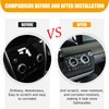 Bekantogy 3PCS Car Air Conditioner Switch Button Knob Cover Compatible
