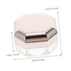 Baluue Diy Makeup Powder Boxes Pcs Portable Small Containers for