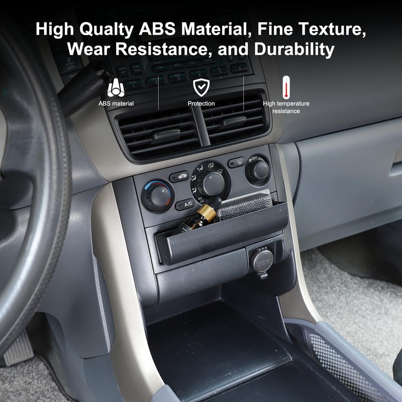 HIRUFAIT Center Console Organizer Tray for Honda Pilot 2003 2004