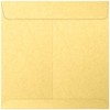 8 12 x 8 12 Square Envelopes - Gold Metallic