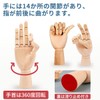 dodtazz Drawing Wooden Doll Hand, Set of 3, Hand, Right