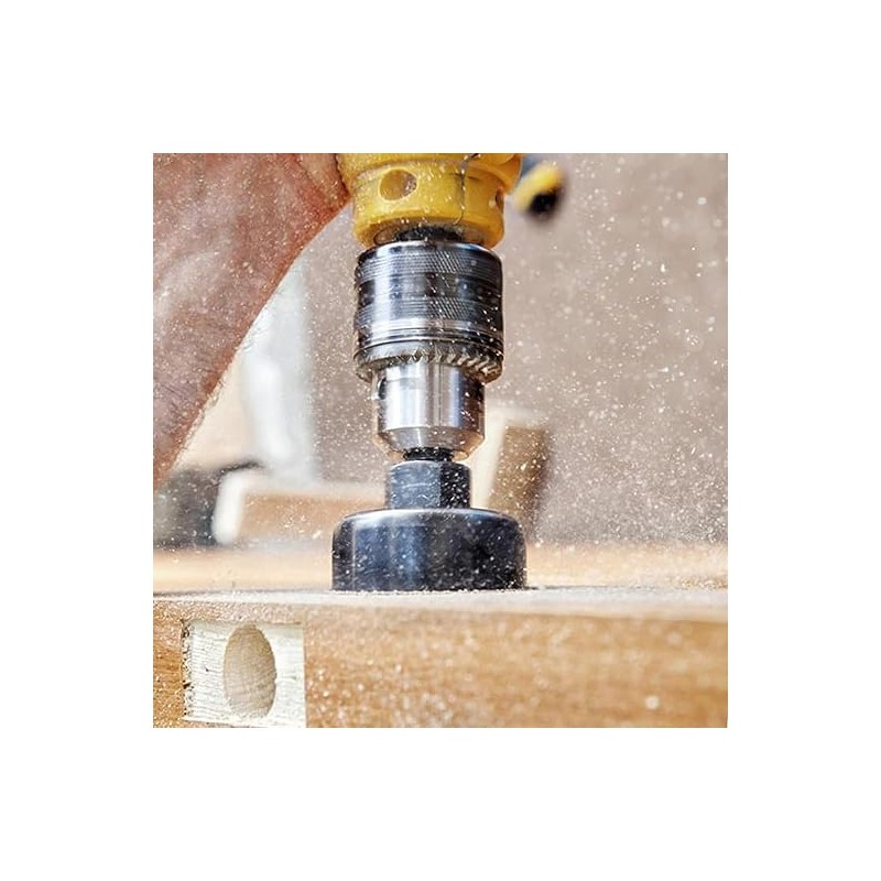 VMINGO - Broca Sierra Perforadora Madera PVC Plastico Sacabocado Circular
