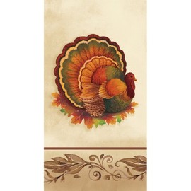 Creative Converting 16 Count Traditional Feast Guest Towels/Large Napkins