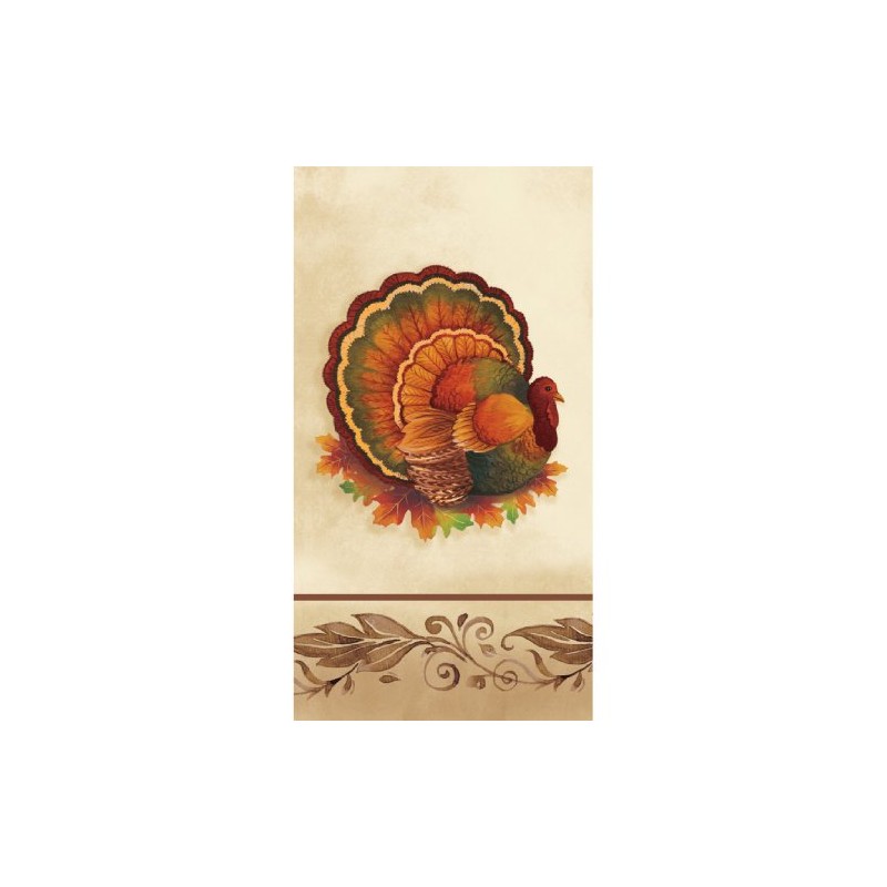 Creative Converting 16 Count Traditional Feast Guest Towels/Large Napkins