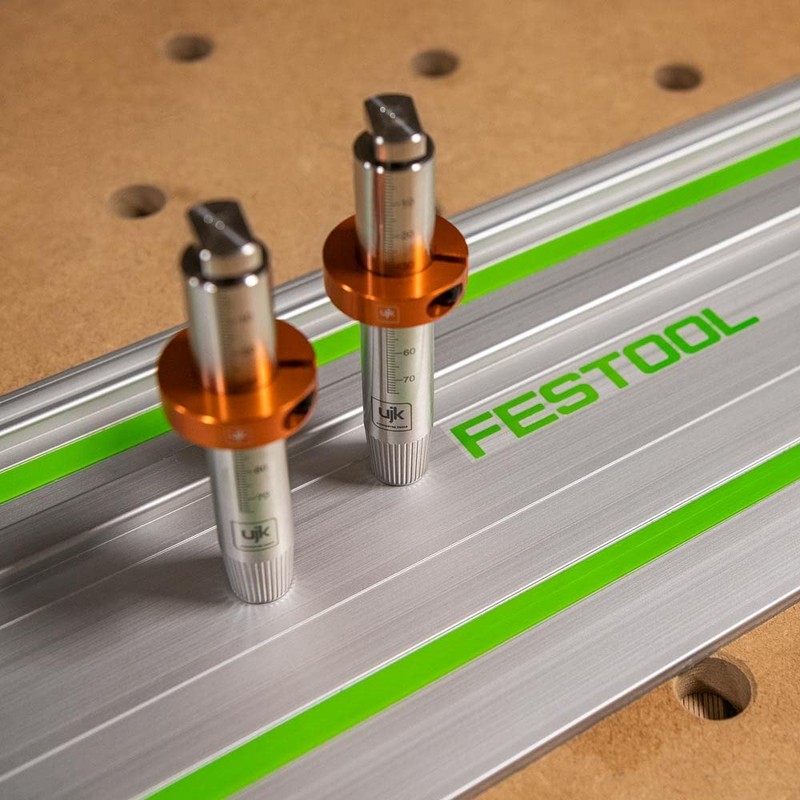 UJK Dogs with Guide Rail Attachment for Festool (Pkt 2)