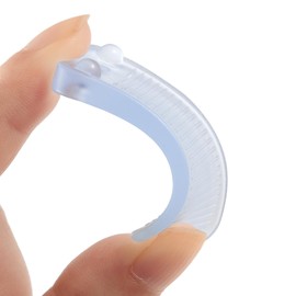 ZZRANYE 6 Pack Clear Shims for Leveling Furniture Toilet Shims for Leveling, Rubber Wedges Shims for Uneven Floors Plastic Wedges Shims Table Wedges for Uneven Table