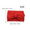 Koolgil Baby Girl's 8'' Soft Big Bow knot Nylon Headband