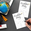 NYCTUG Classic Grad Party Invitations With Envelopes(20 Pack), Modern Fill-In