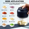 Casbomy Electric Garlic Chopper, Mini Portable Wireless Veggie Chopper with