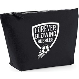 Hippowarehouse Forever Blowing Bubbles printed make up cosmetic wash bag 18x19x9cm