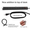 CFMASTER 8 Outlets Metal Heavy Duty Power Strip with 12