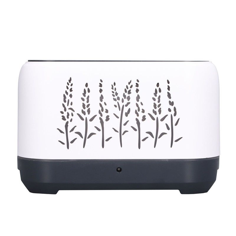 Humidifier 200ml White Hollow Flame Ultrasonic Atomization Silent Aroma Diffuser