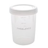 Embalance Deep Round Container, Small, 16.9 fl oz (500 ml),