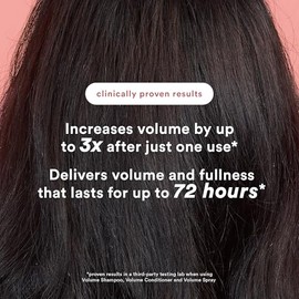 VERB VERB Volume Shampoo 32 fl oz- Gently Cleanses, Lifts Flat Hair + Adds Volume - Sulfate, Paraben and Gluten Free