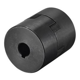 sourcing map Flexible Coupling Shaft 12 mm to 18 mm Motor Clutch Joint 53 mm x 44.5 mm
