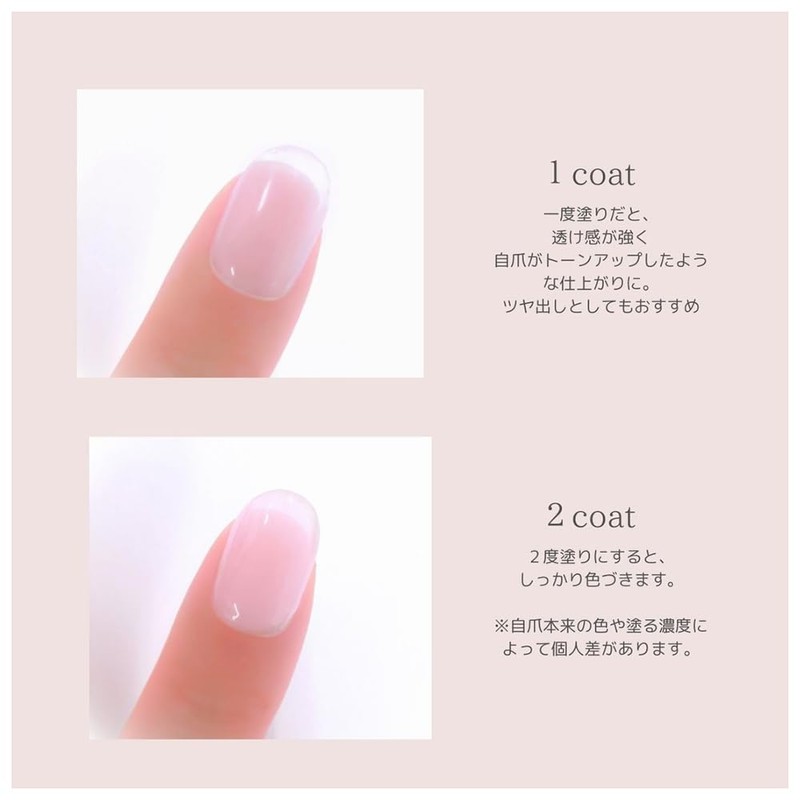 Rooro RF-BSET RAFUL Noody Nail, Popular Colors, 2 Color Set,