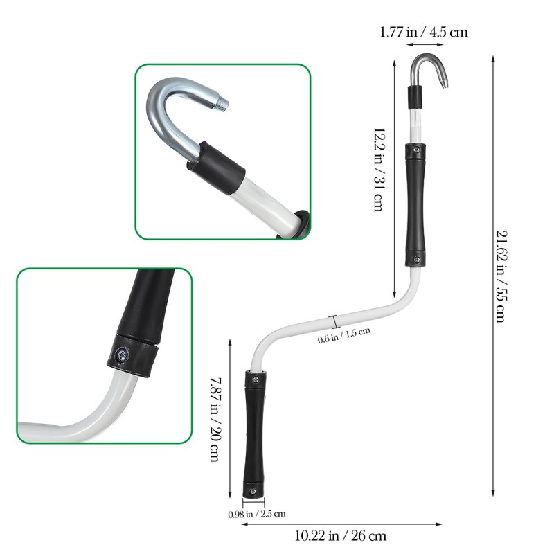Hemobllo Awning Crank Handle, Manual Winder Stable Hand, Retractable Canopy
