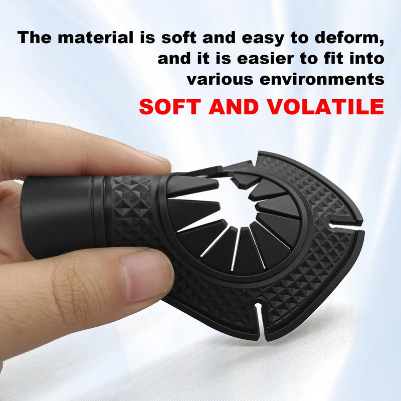 2PCS Car Wiper Arm Hole Protection Pad, Silicone Windshield Wiper
